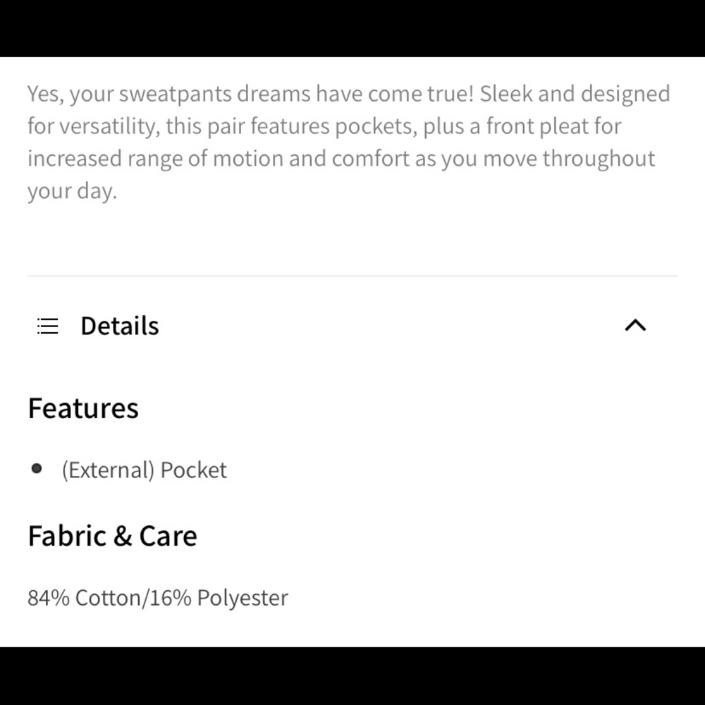 Fabletics Cloe Slim Chill High Rise Jogger Sweatpants - Picture 6 of 6